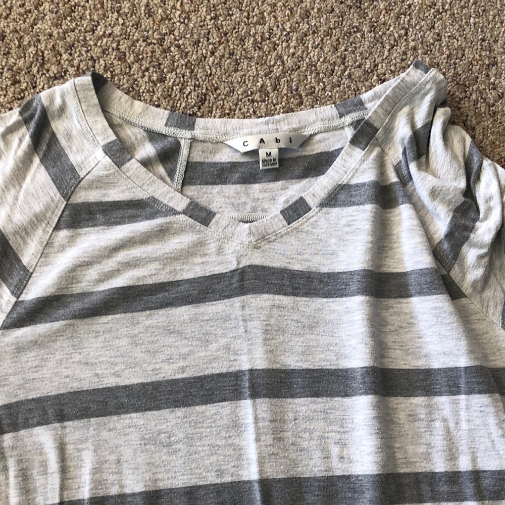 Cabin stripped grey